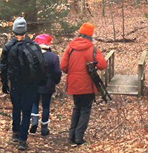 birders at park